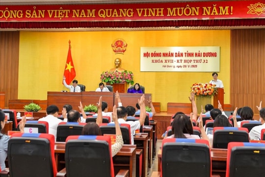 Kỳ họp thứ 32, HĐND tỉnh Hải Dương Khóa XVII Dấu ấn lịch sử khép lại một nhiệm kỳ đầy trọng trách