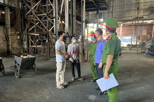 Khởi tố nhóm đối tượng gây ô nhiễm môi trường xảy ra tại xã Phù Lỗ, huyện Sóc Sơn, thành phố Hà Nội