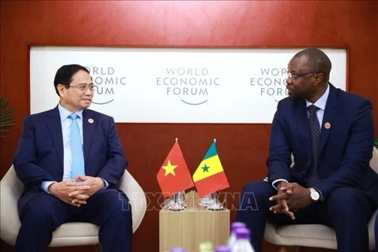 Vietnamese PM meets with Senegalese counterpart in Tianjin