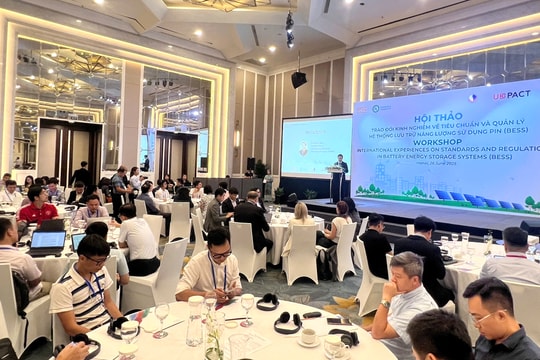 Việt Nam thúc đẩy xây dựng tiêu chuẩn lưu trữ năng lượng sạch