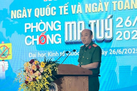 Hà Nội quyết tâm vì cộng đồng không ma tuý