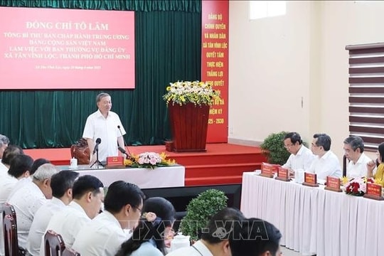 TP Hồ Chí Minh: Sẵn sàng cho vận hành chính quyền địa phương 2 cấp