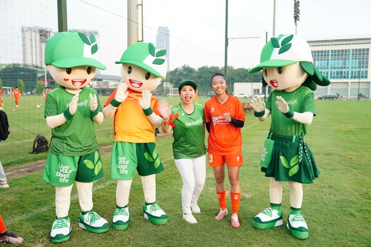 Herbalife Việt Nam truyền cảm hứng và niềm tin cho những cô gái vàng của bóng đá Việt Nam