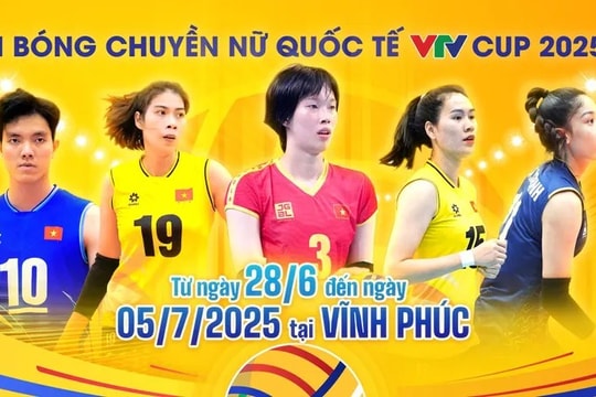Khai mạc Giải Bóng chuyền nữ quốc tế VTV Ferroli Cup năm 2025