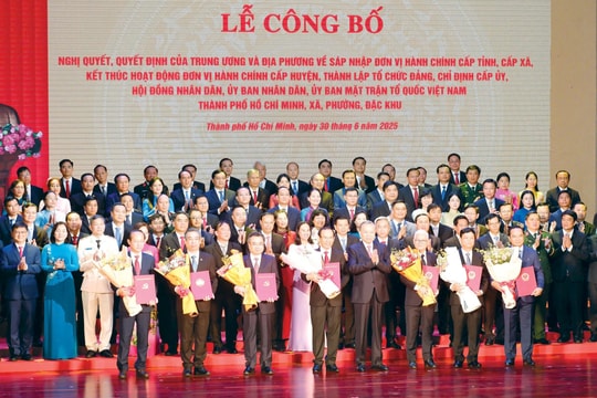 Tổng Bí thư Tô Lâm: Quyết định "sắp xếp lại giang sơn" là bước đi lịch sử có ý nghĩa chiến lược