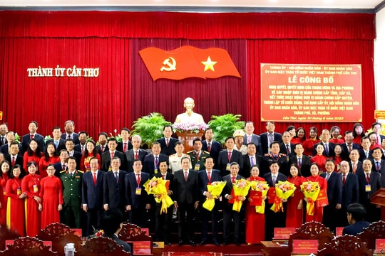 Chủ tịch Quốc hội Trần Thanh Mẫn: Cần Thơ phải là thành phố đáng sống