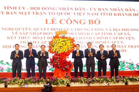 Nhanh chóng bắt nhịp công việc của mô hình mới, cùng cả nước bước vào kỷ nguyên giàu mạnh, thịnh vượng của dân tộc