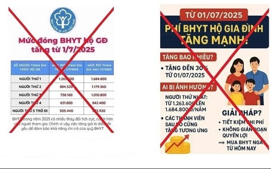 Cảnh báo thông tin giả về tăng mức đóng bảo hiểm y tế từ ngày 1/7