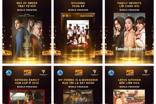 11 bộ phim công chiếu thế giới và quốc tế tại DANAFF III