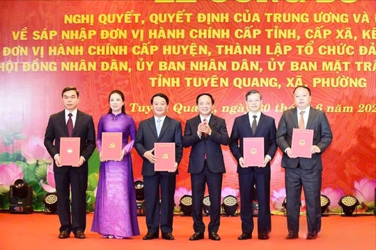 Tỉnh Tuyên Quang mới sẽ có bước phát triển vượt bậc