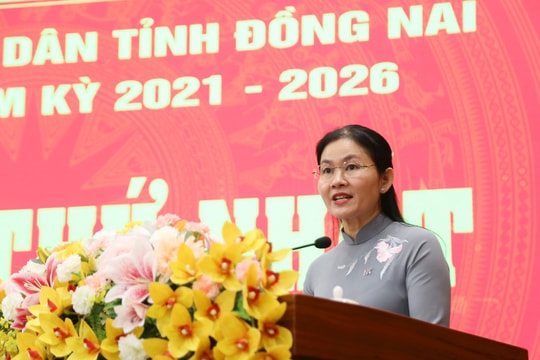 Bà Tôn Ngọc Hạnh giữ chức Chủ tịch HĐND tỉnh Đồng Nai