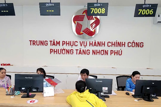 Chuyện ghi tại Trung tâm phục vụ hành chính công ngày đầu vận hành tại TP. Hồ Chí Minh