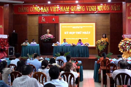 HĐND cấp xã, phường tổ chức kỳ họp đầu tiên sau khi chính quyền 2 cấp hoạt động