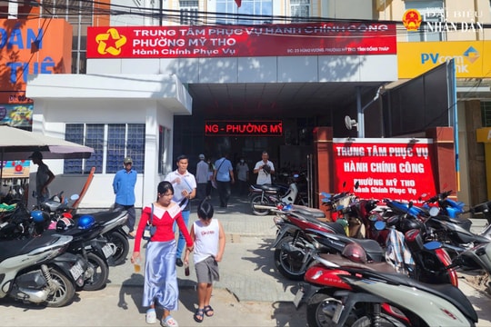 Đồng Tháp: Thủ tục thông suốt, người dân hài lòng