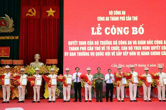 TP. Cần Thơ công bố trụ sở Công an xã, phường mới