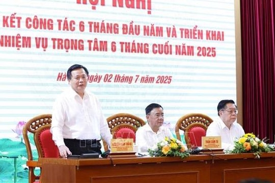 Ban Chỉ đạo 35 Trung ương triển khai nhiệm vụ trọng tâm 6 tháng cuối năm