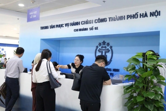 Các điểm phục vụ hành chính công thuộc UBND 126 xã/phường của TP. Hà Nội