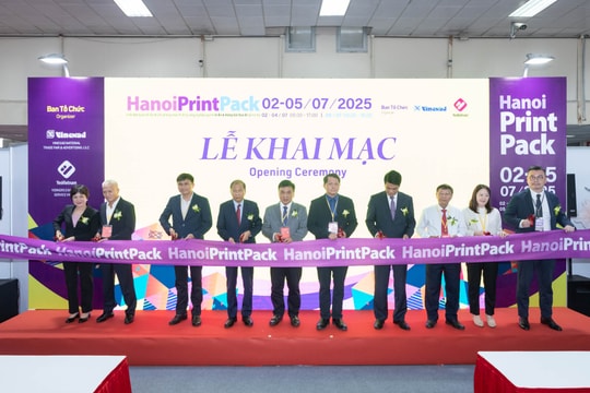 Khai mạc Triển lãm HanoiPrintPack 2025
