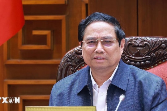 Thủ tướng Phạm Minh Chính chủ trì Hội nghị trực tuyến toàn quốc Chính phủ với địa phương