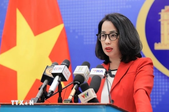 Vietnamese authorities keep close watch on developments in East Sea: Spokeswoman