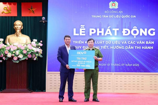 BIDV đồng hành cùng Trung tâm Dữ liệu quốc gia