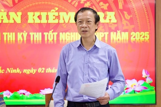 Đặt quyền lợi thí sinh lên hàng đầu trong chấm thi tốt nghiệp THPT 2025