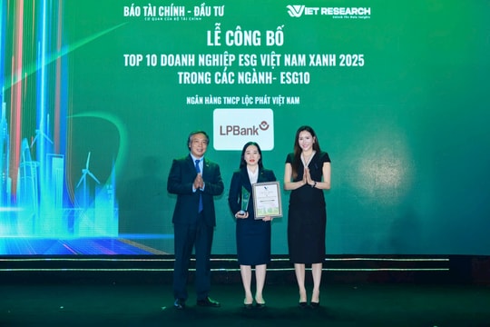 LPBank – Ngân hàng Việt Nam đầu tiên được vinh danh “Lãnh đạo xanh” Châu Á
