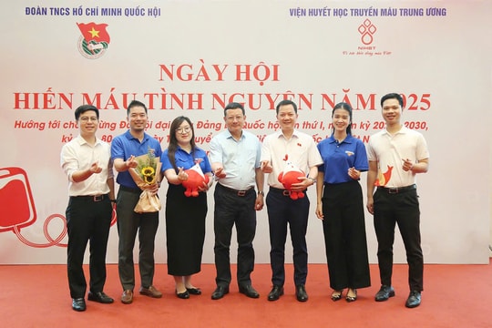 Tuổi trẻ Quốc hội tổ chức ngày hội hiến máu tình nguyện 2025