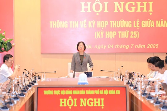 Ngày 8/7 khai mạc Kỳ họp thường lệ giữa năm HĐND TP. Hà Nội