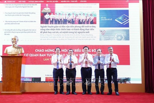 Tiếp tục đổi mới tư duy và tầm nhìn công tác Tuyên giáo và Dân vận trong tình hình mới