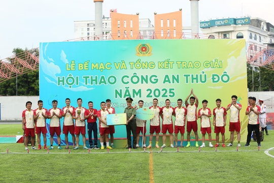 Hội thao Công an Thủ Đô năm 2025: Sôi nổi, thiết thực, lập nhiều kỷ lục mới