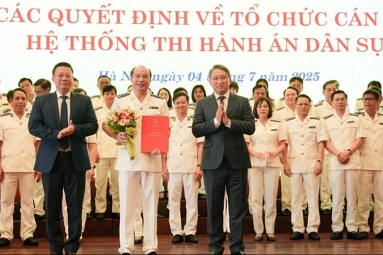 Ông Nguyễn Thắng Lợi giữ chức Cục trưởng Cục Quản lý thi hành án dân sự