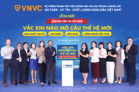 Vaccine não mô cầu thế hệ mới sản xuất tại Mỹ, lần đầu có tại Việt Nam