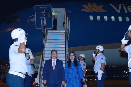 Vietnamese PM arrives in Rio de Janeiro for expanded BRICS summit, bilateral activities in Brazil