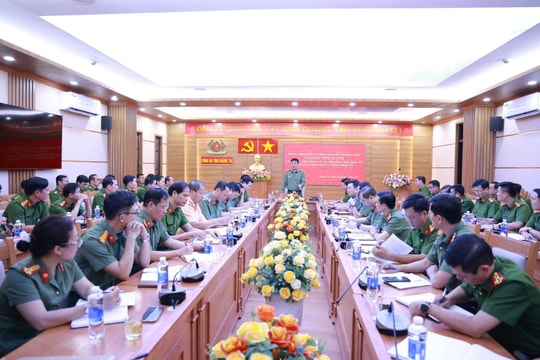 Giám đốc Công an tỉnh Quảng Trị: Ưu tiên giải quyết các thủ tục hành chính cho nhân dân