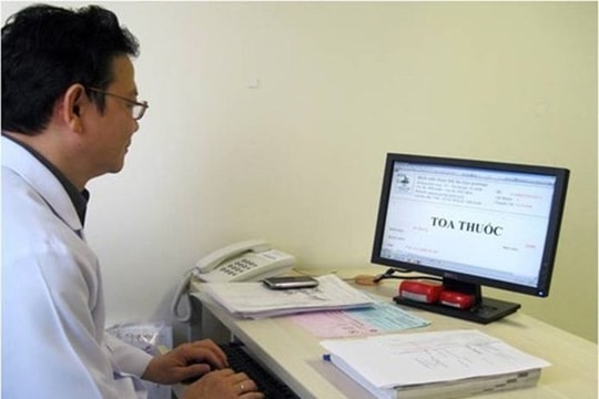 Từ ngày 1/10, tất cả các bệnh viện bắt buộc kê đơn thuốc điện tử
