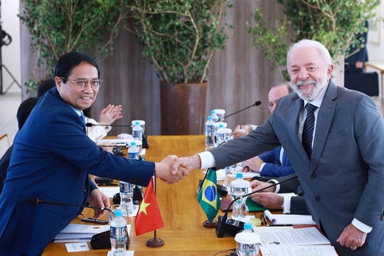 Vietnamese Prime Minister holds talks with Brazilian President in Rio de Janeiro