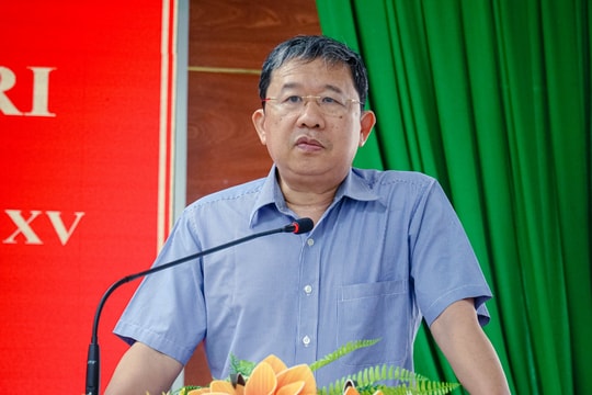 Phó Bí thư Đảng ủy Quốc hội Vũ Hải Hà tiếp xúc cử tri tại Đồng Nai