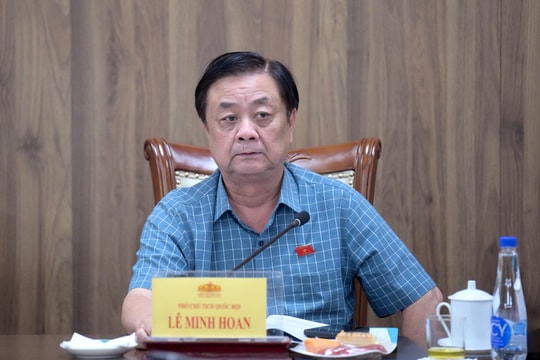 Phó Chủ tịch Quốc hội Lê Minh Hoan chủ trì cuộc họp Đoàn giám sát chuyên đề về bảo vệ môi trường