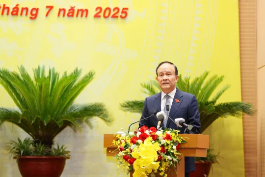 Khai mạc Kỳ họp thứ 25 HĐND TP. Hà Nội Khoá XVI