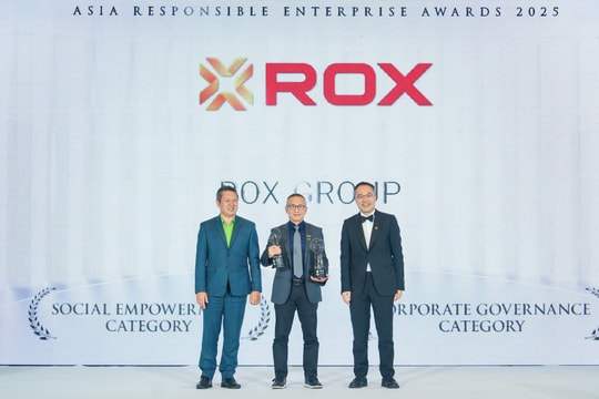 Cú đúp giải thưởng AREA 2025 - Dấu ấn đổi mới của ROX Group