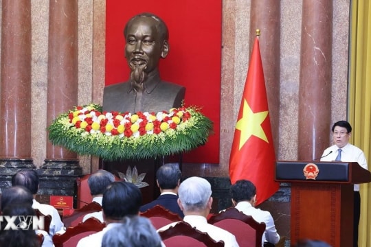 Chủ tịch nước Lương Cường: Mỗi người hãy coi học tập là quyền lợi, trách nhiệm, nghĩa vụ