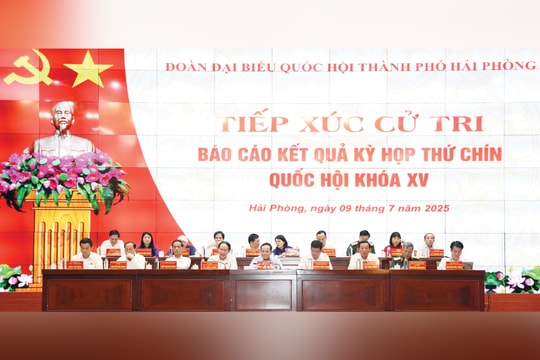 Trưởng Ban Chính sách, chiến lược Trung ương Trần Lưu Quang tiếp xúc cử tri thành phố Hải Phòng: Đoàn kết - Minh bạch - Đồng hành - Đồng thuận