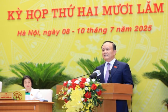 Bế mạc Kỳ họp thứ 25, HĐND TP. Hà Nội Khoá XVI