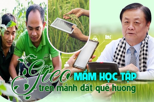 Gieo mầm học tập trên mảnh đất quê hương
