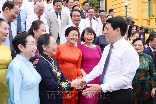 Chủ tịch nước Lương Cường: Mỗi người hãy luôn coi học tập là quyền lợi, trách nhiệm và nghĩa vụ