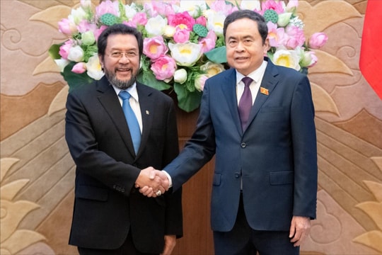 Chủ tịch Quốc hội Trần Thanh Mẫn tiếp Phó Chủ tịch Thượng viện Indonesia
