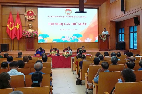 Phường Ngọc Hà (Hà Nội): Sẽ tập trung giám sát việc thực hiện dân chủ ở cơ sở