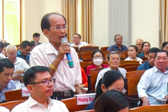 Cử tri Đồng Nai quan tâm đến các vấn đề đất đai, quy hoạch