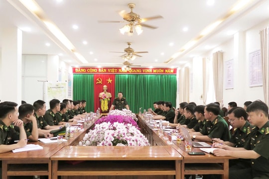 Kiểm tra công tác bảo vệ biên giới, cửa khẩu